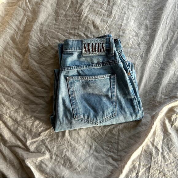 MOTHER Snacks! Double Stack Ankle Jeans - Picture 1 of 8